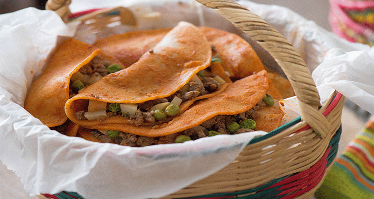 Receta de Tacos de Canasta 