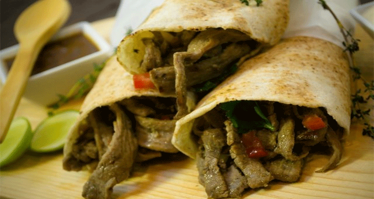 Receta de Tacos Árabes 